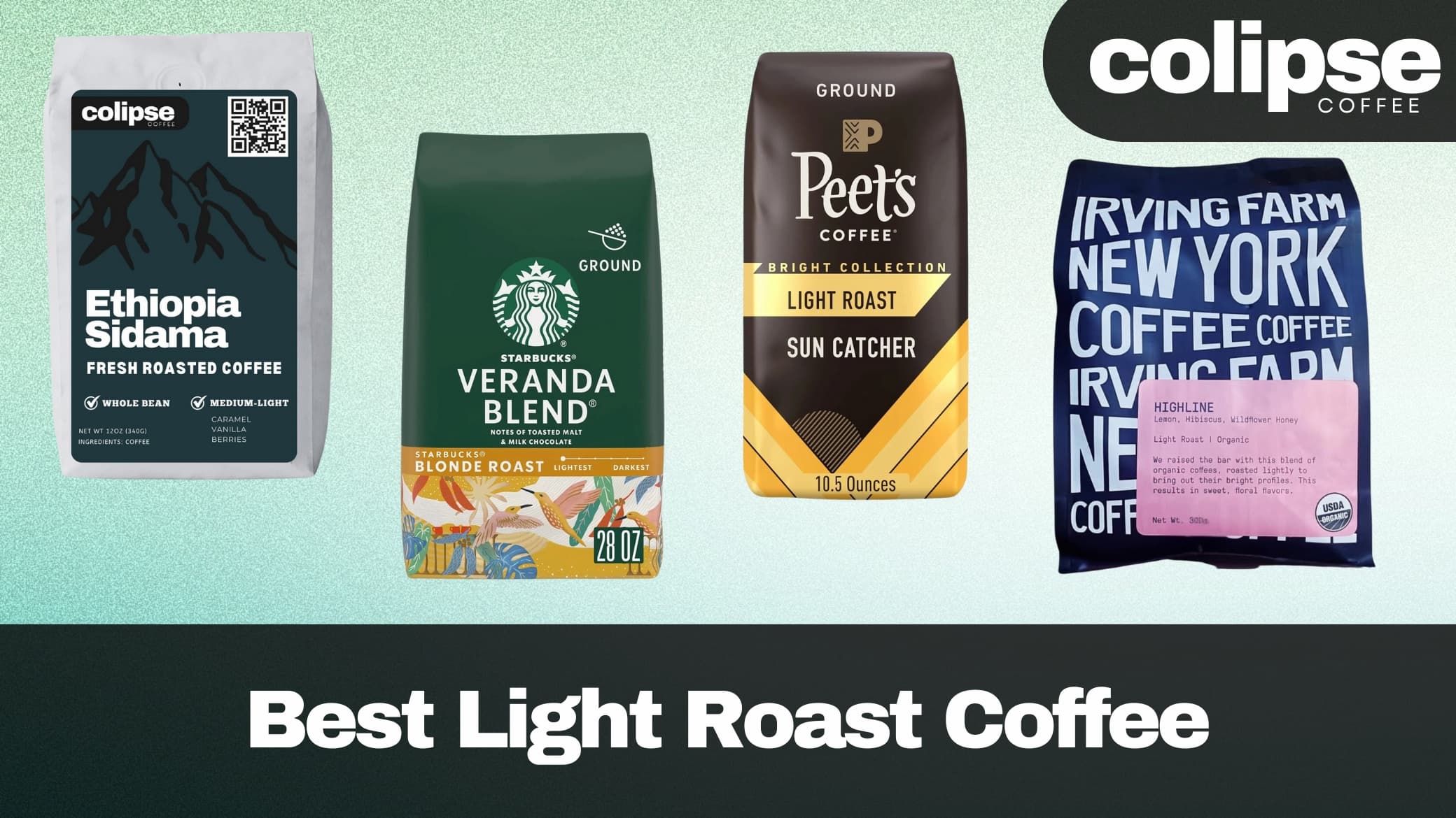 best light roast coffee beans and brands