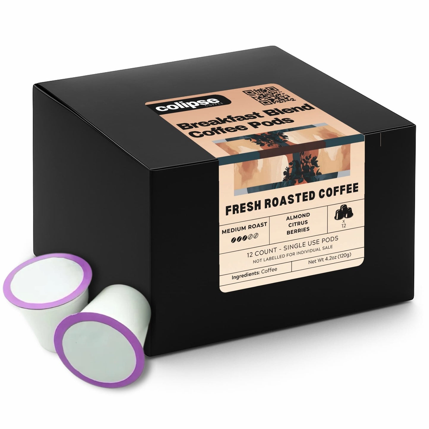 Breakfast Blend Coffee Pods Medium Roast 12 Count For Keurig®