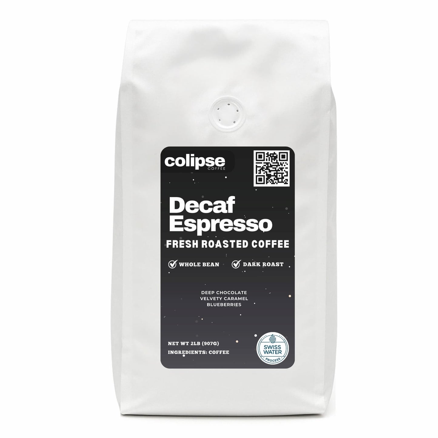Decaf Espresso Beans Swiss Water® Process