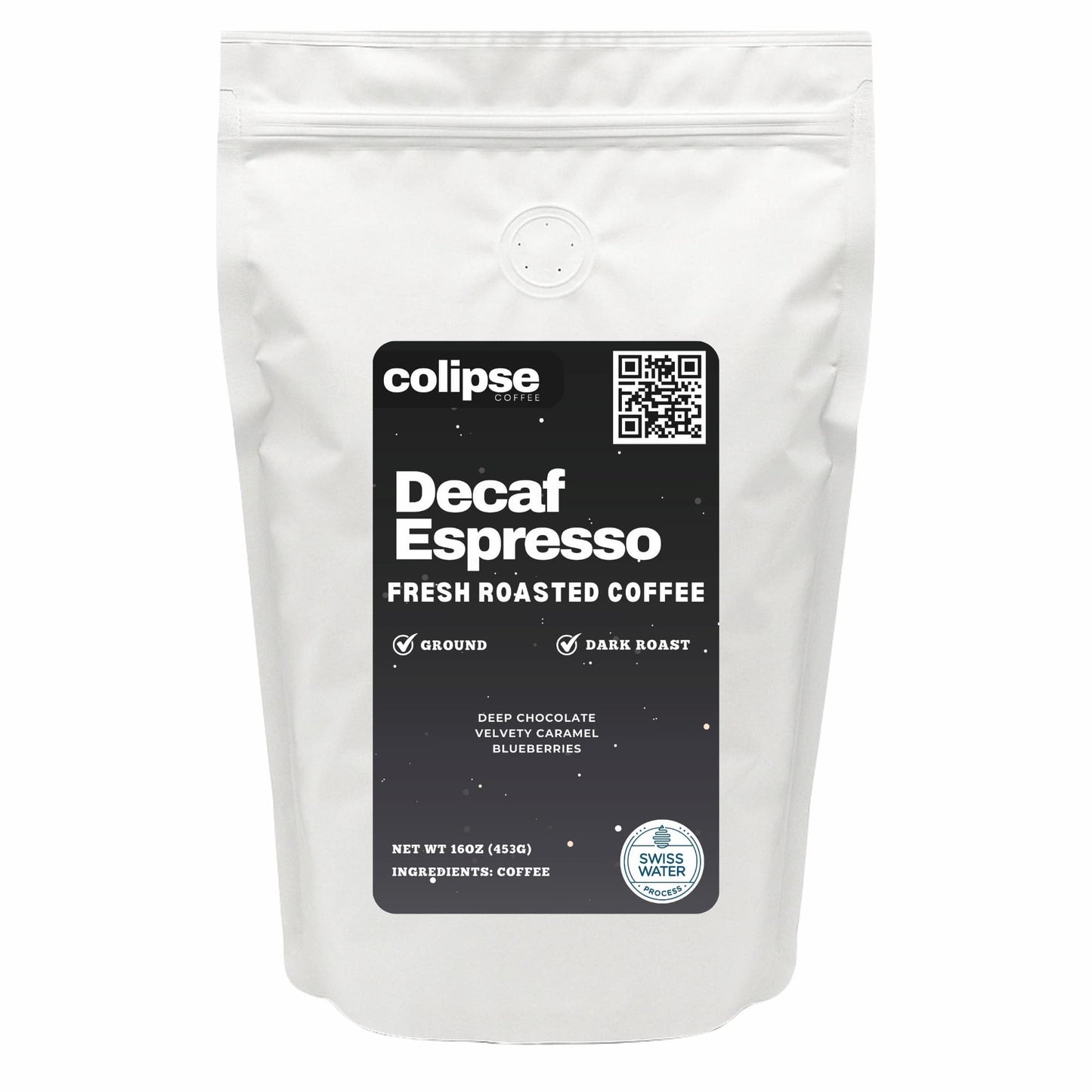 Decaf Espresso Beans Swiss Water® Process