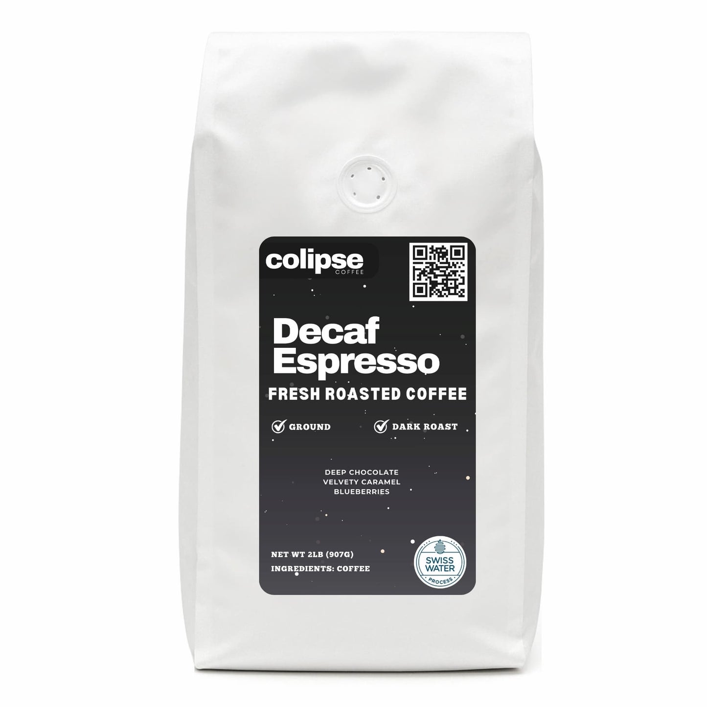 Decaf Espresso Beans Swiss Water® Process