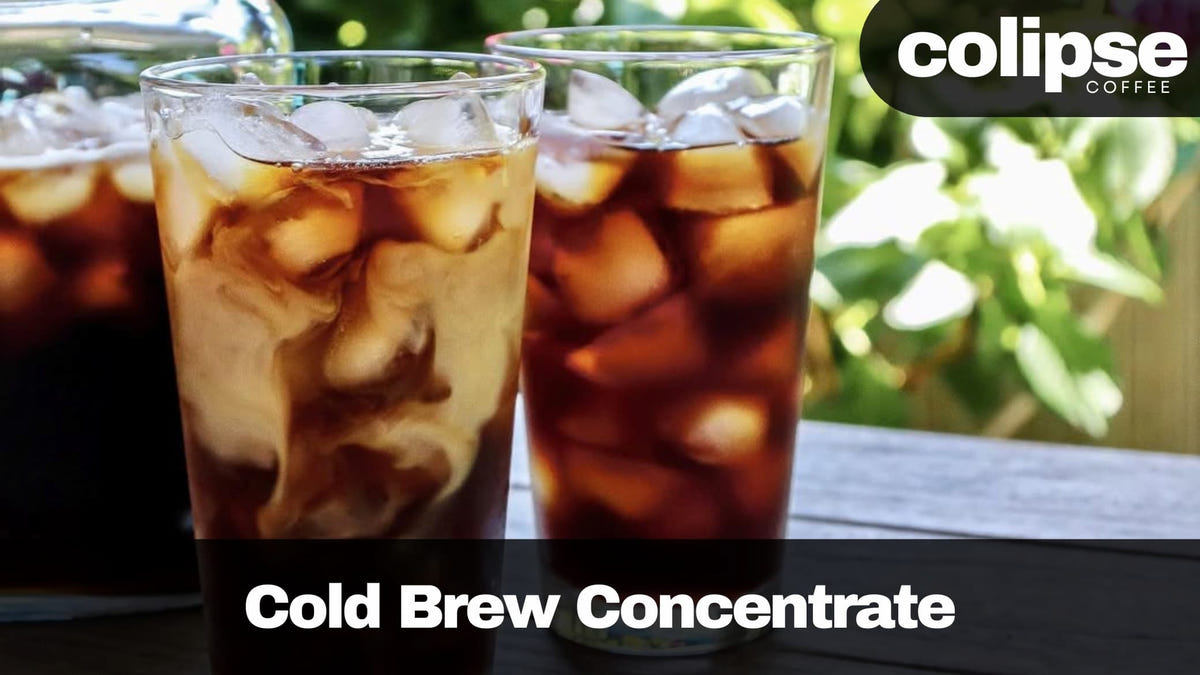 how to make cold brew concentrate