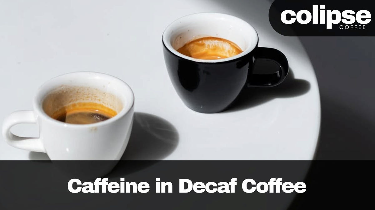 does decaf coffee have caffeine