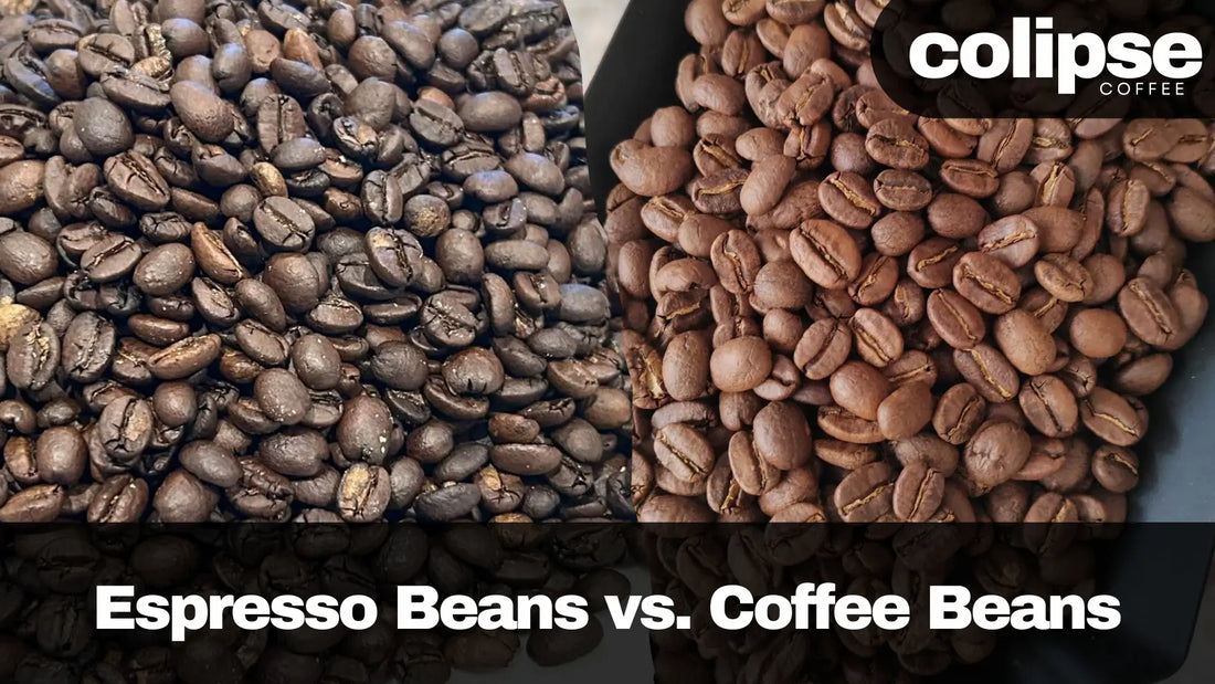 coffee beans versus espresso beans