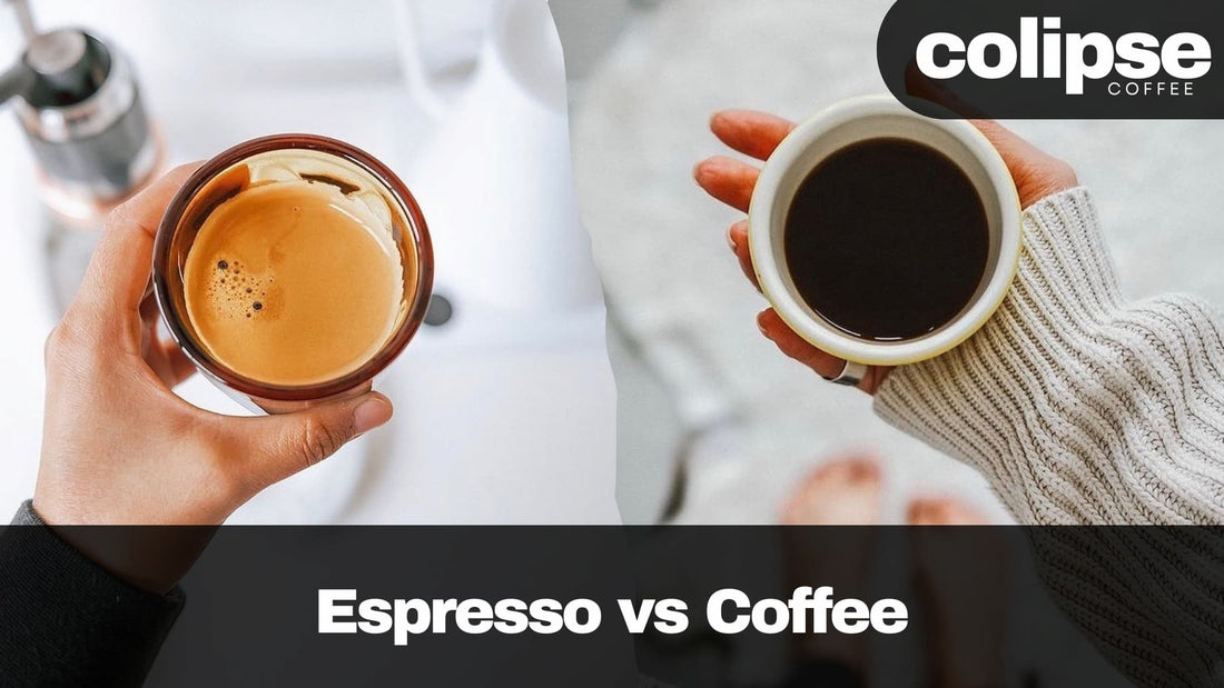 difference between espresso and coffee