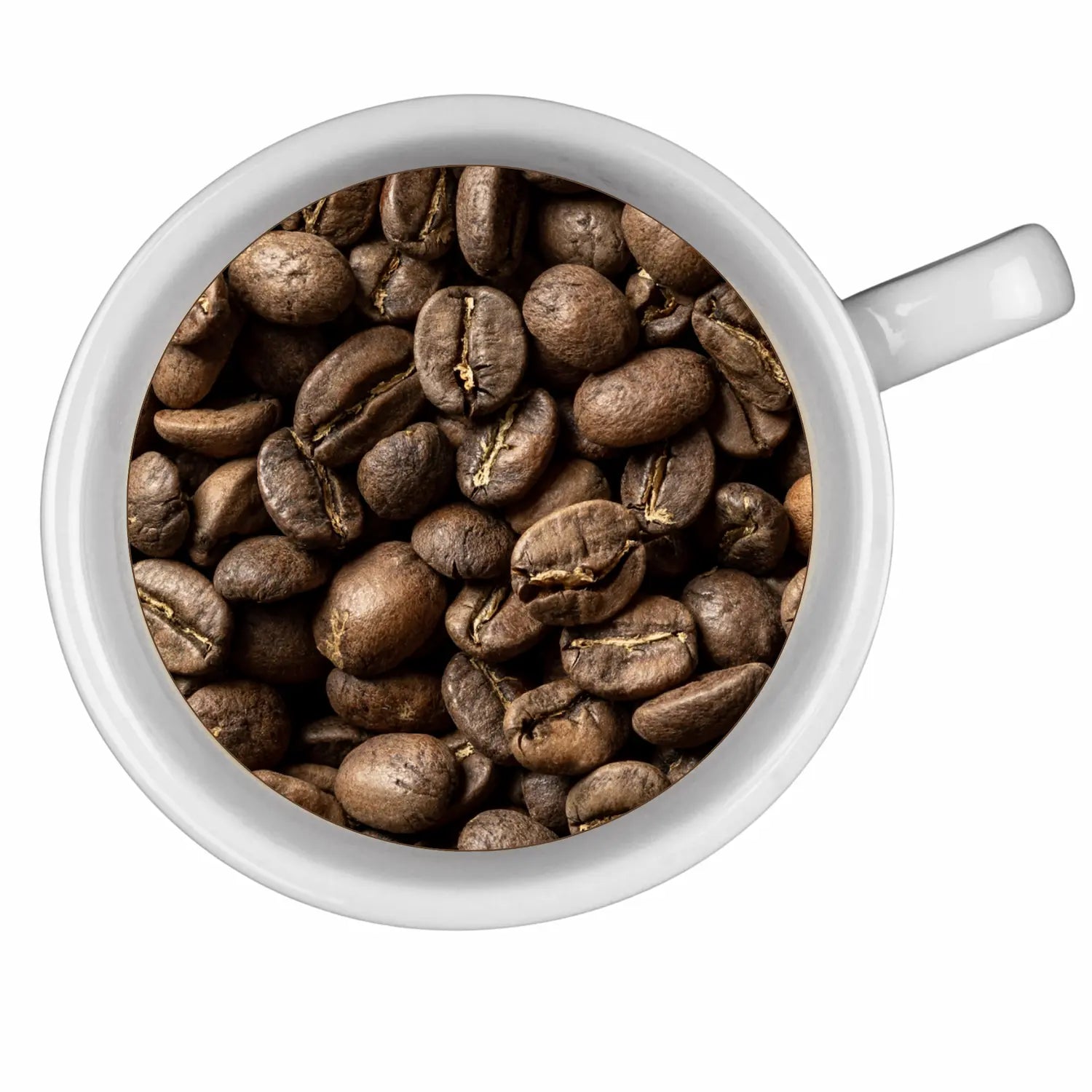 medium roast coffee beans and grounds