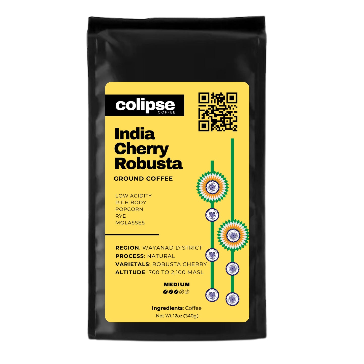 India Cherry 100% Robusta Coffee Beans