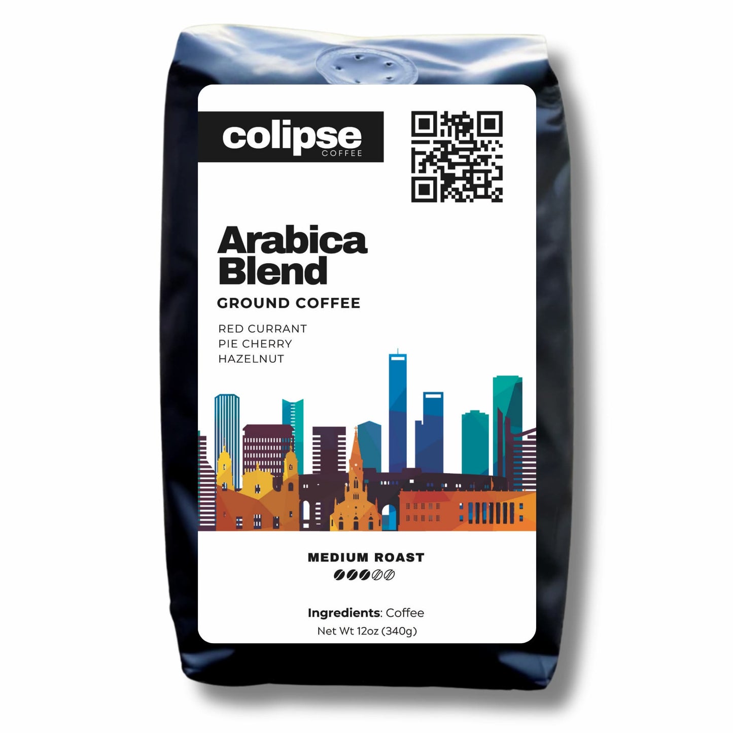 Colipse Arabica coffee grounds for a clean, flavorful brew.