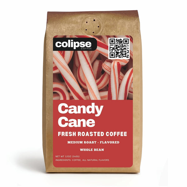 Candy Cane Whole Bean Coffee 12 oz from Colipse
