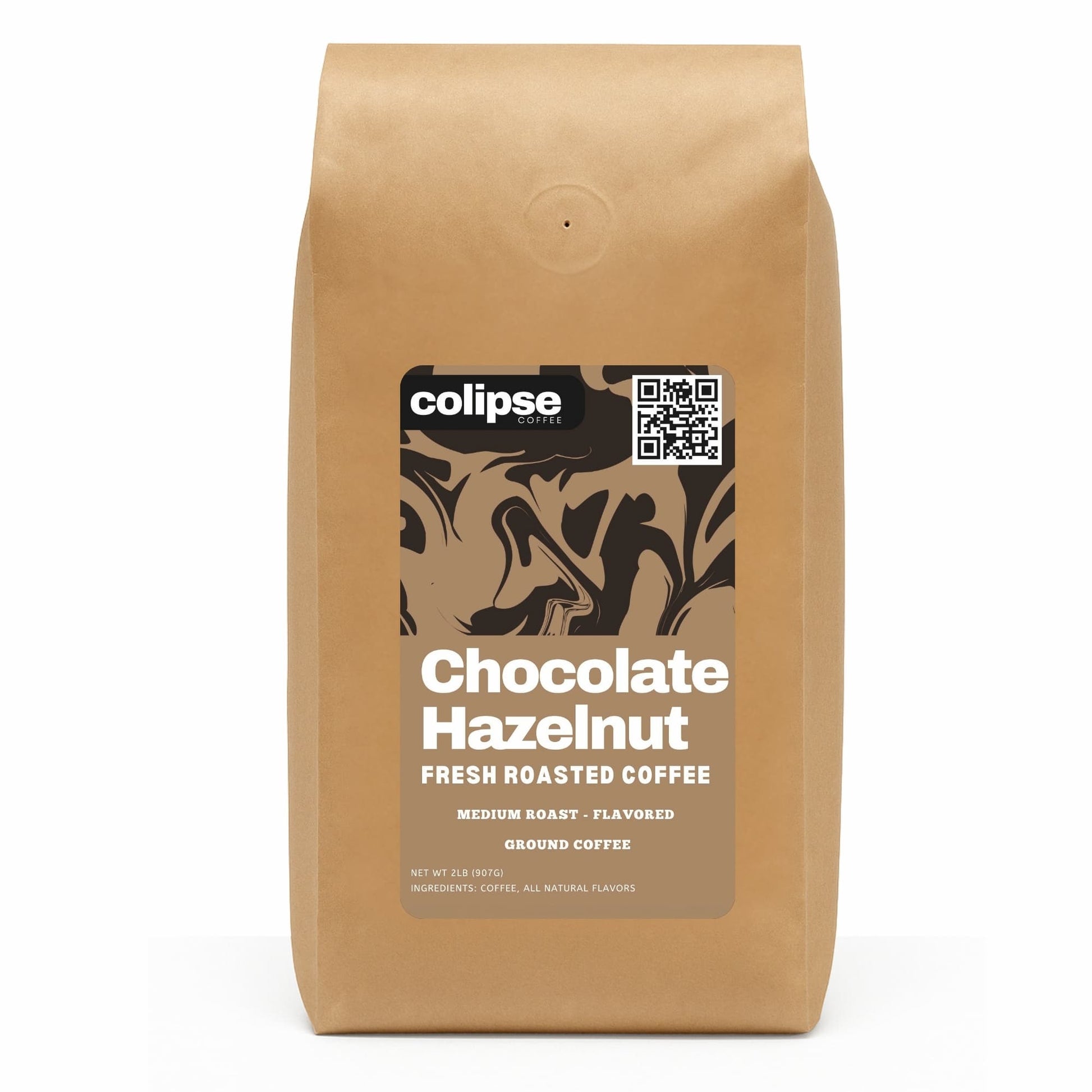Chocolate Hazelnut Ground Coffee 2 lb from Colipse