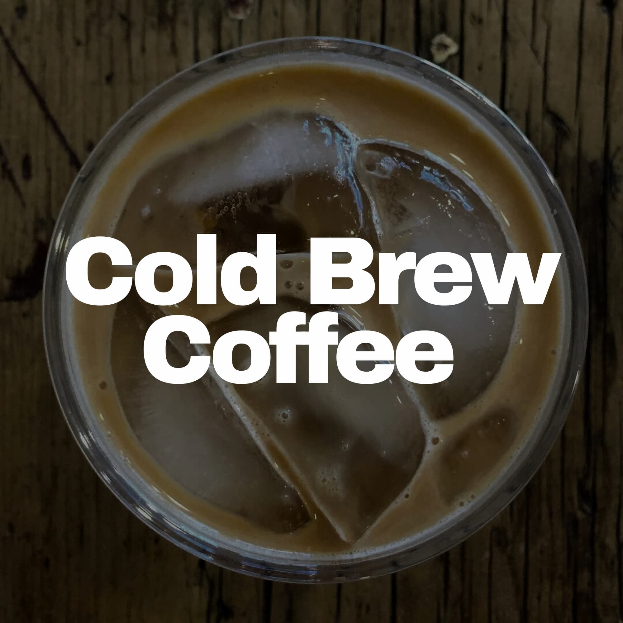 coffee beans and grounds or cold brew