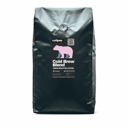 Colipse Cold brew coffee bag on a white background