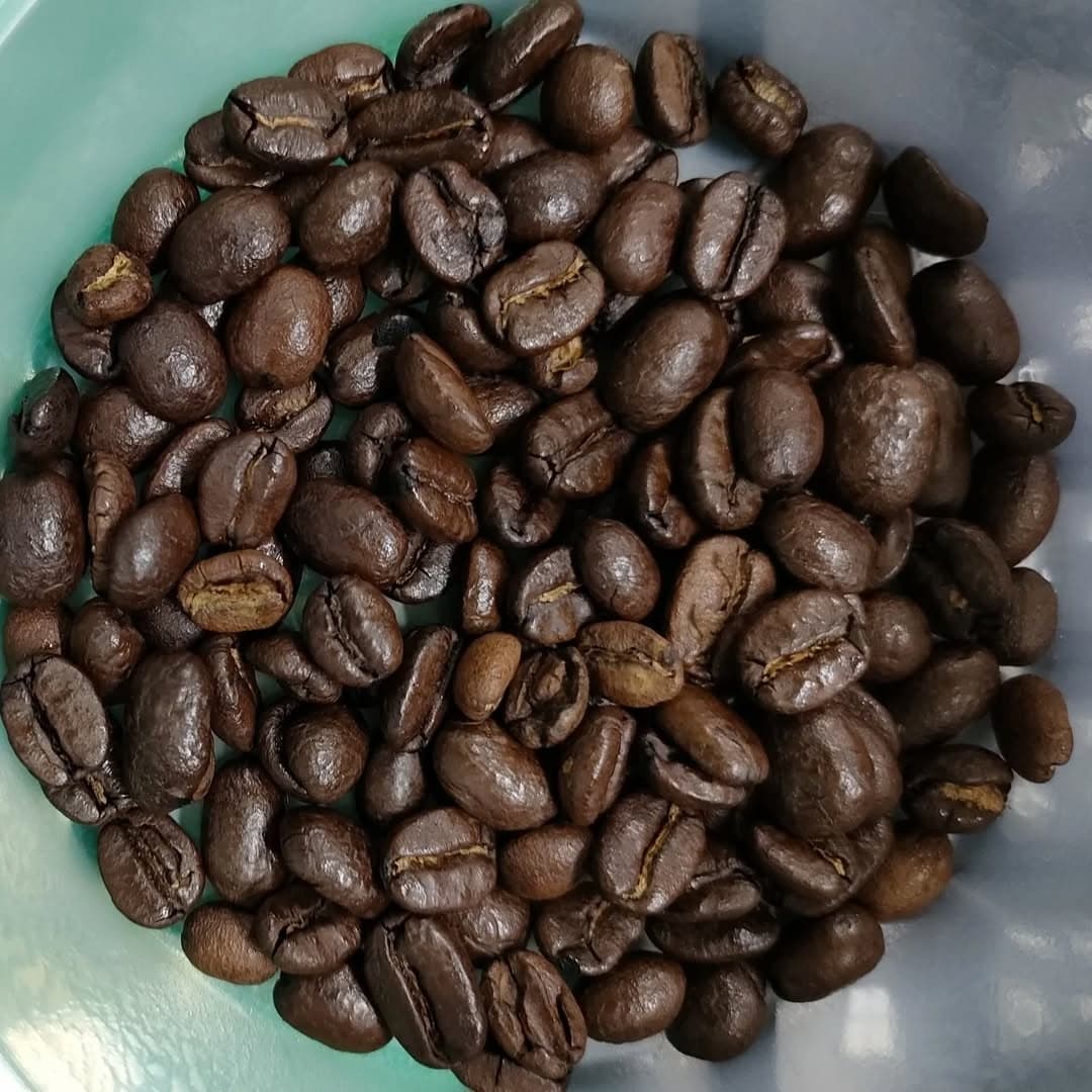 dark roasted decaf espresso beans