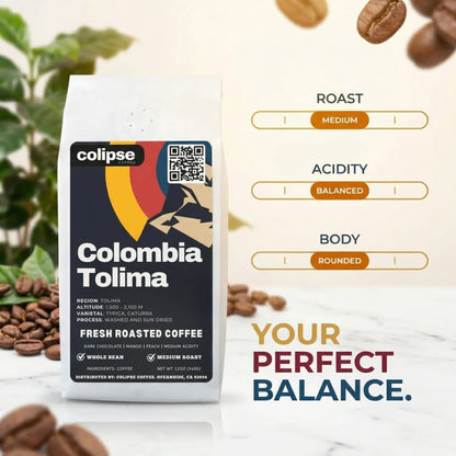Colombia Tolima Medium Roast Coffee
