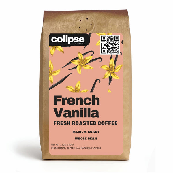 French Vanilla Whole Bean Coffee 12 oz from Colipse