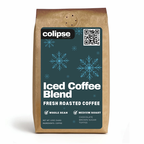 colipse iced coffee whole bean blend 12 oz