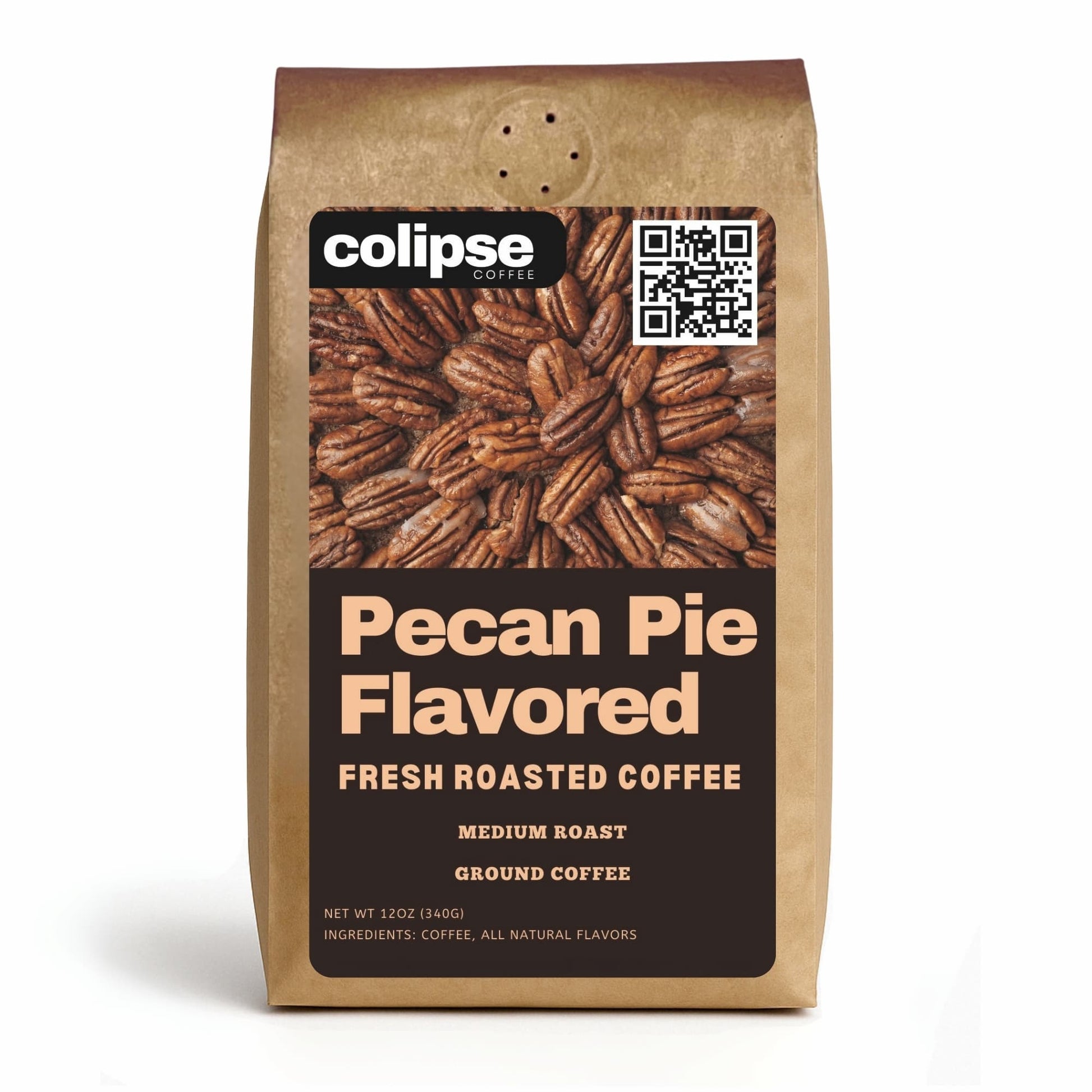 Pecan Pie Ground Coffee 12 oz from Colipse