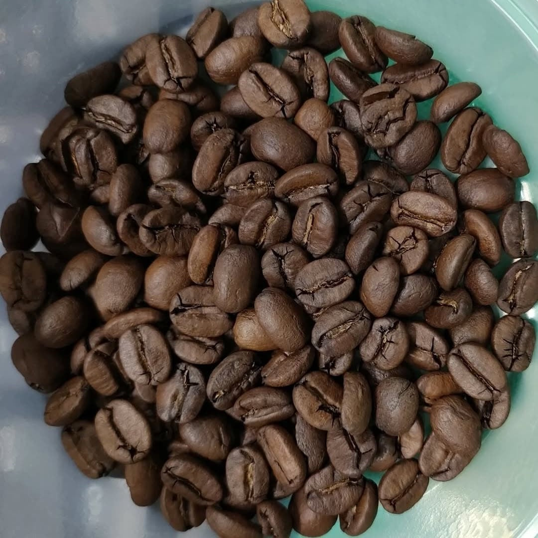 Colipse cowboy blend beans roast level and color